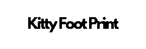 Kitty Foot Print